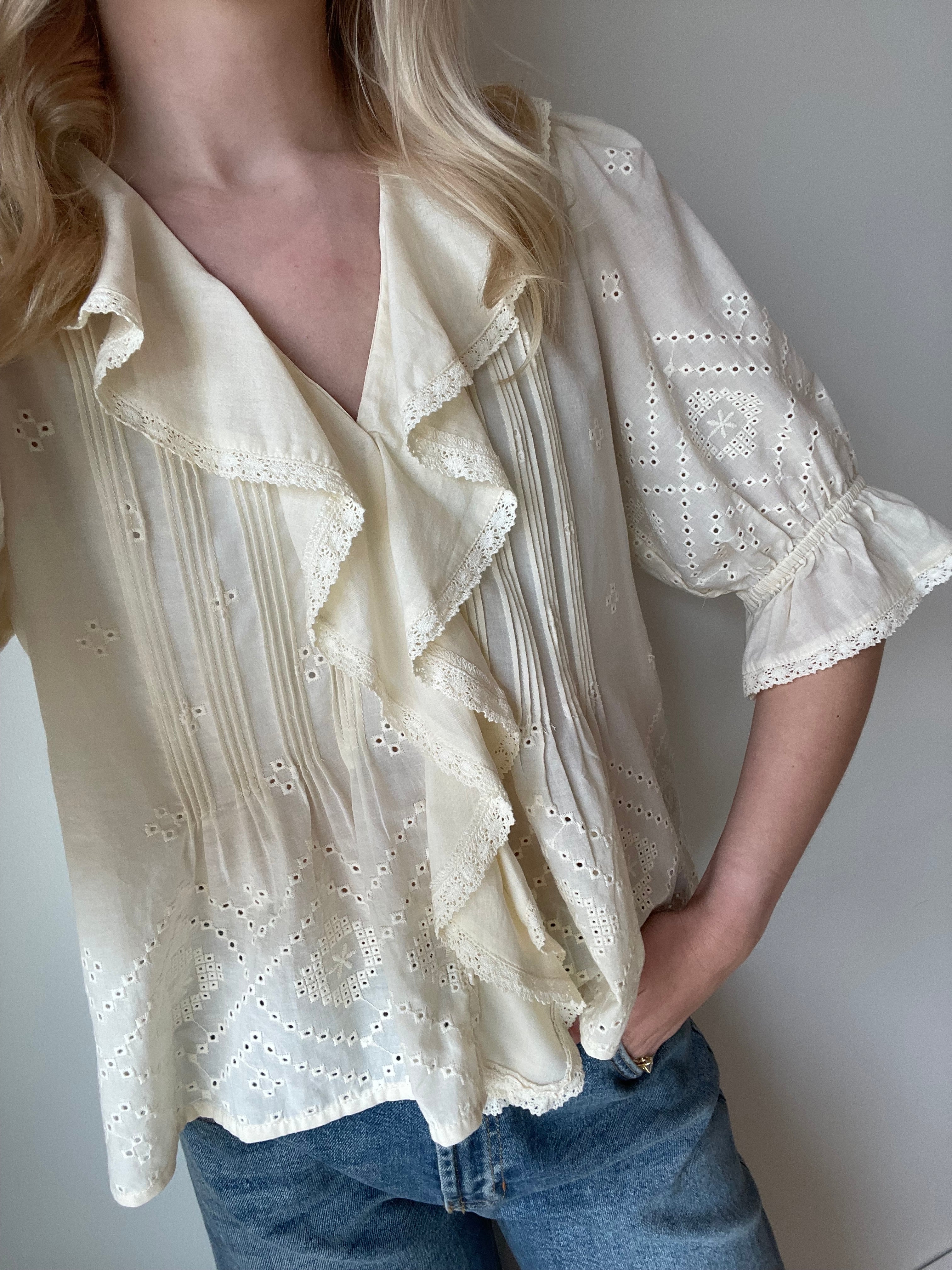 Jules Ruffle Blouse