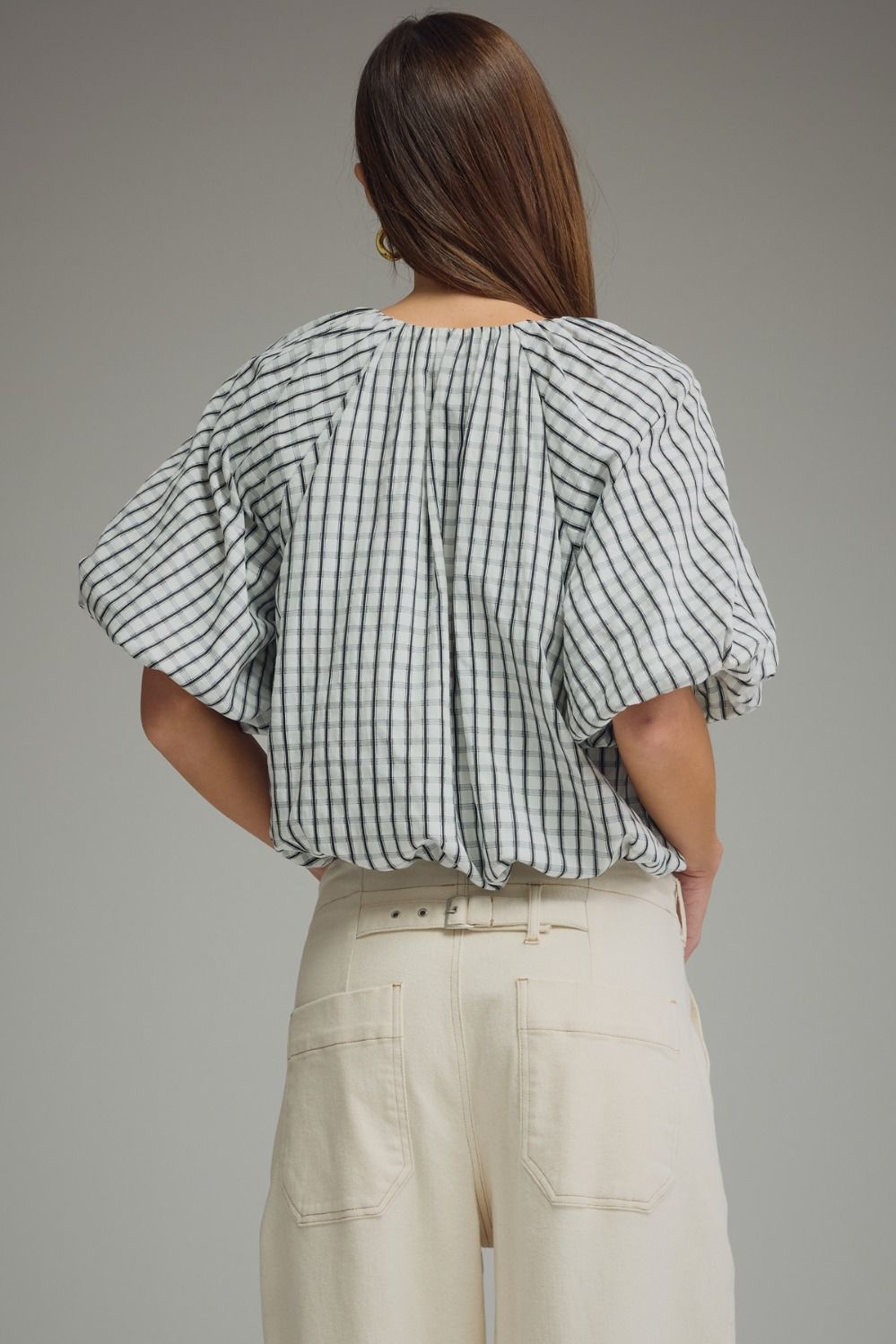 Macy Plaid Blouse