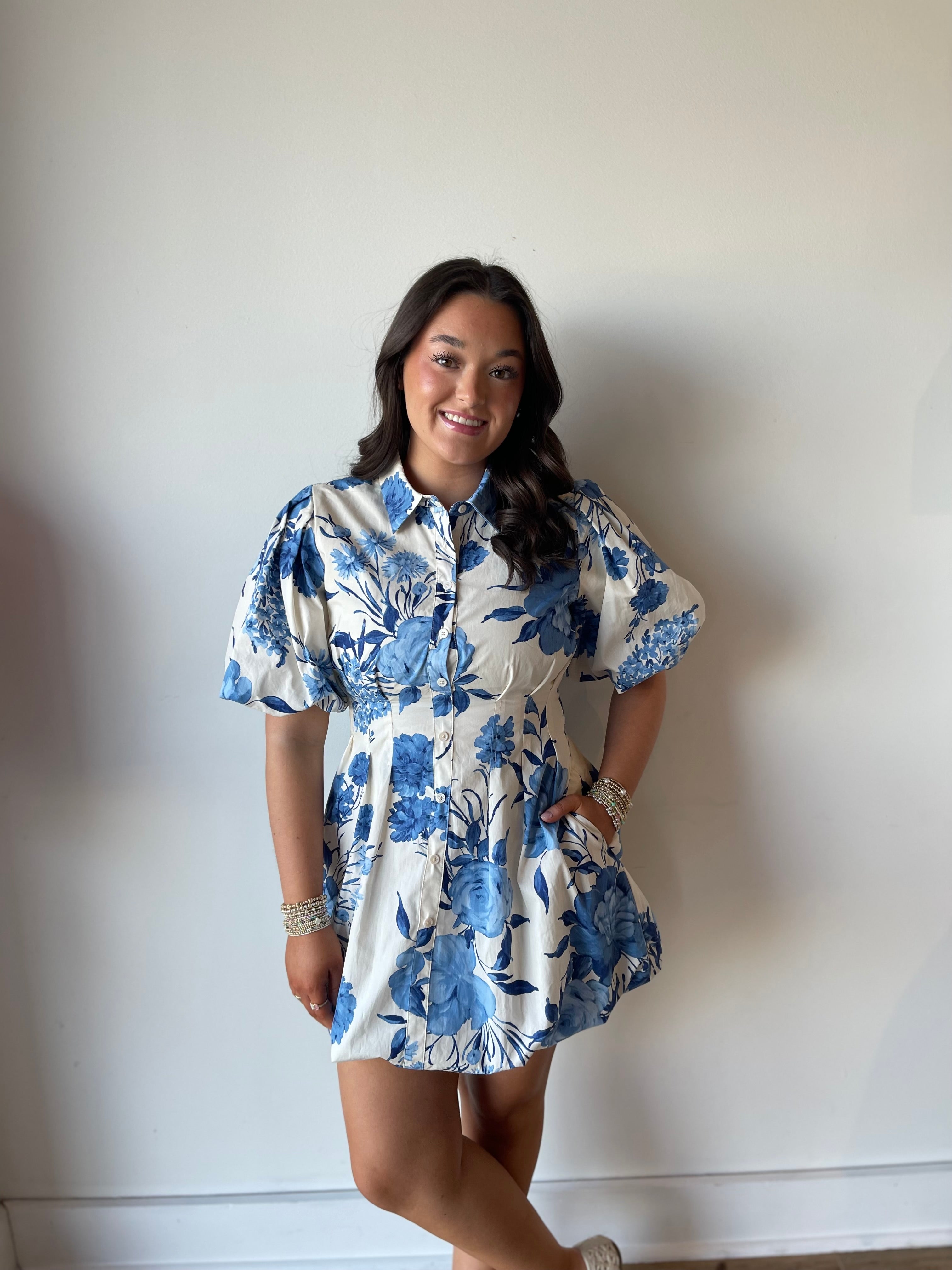 Tess Floral Bubble Dress