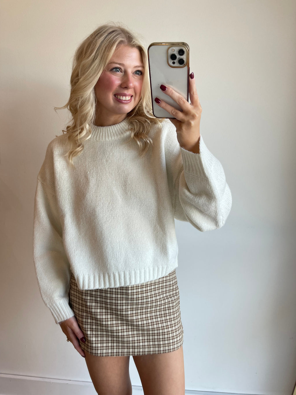 Kia Simple Sweater Top