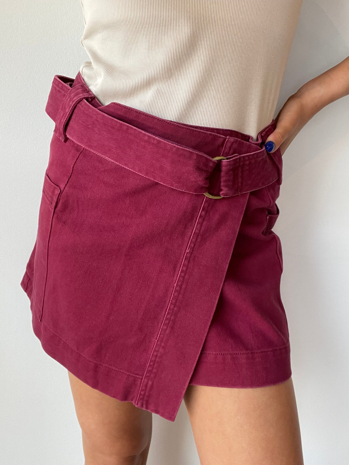 Andrea Denim Mini Skirt