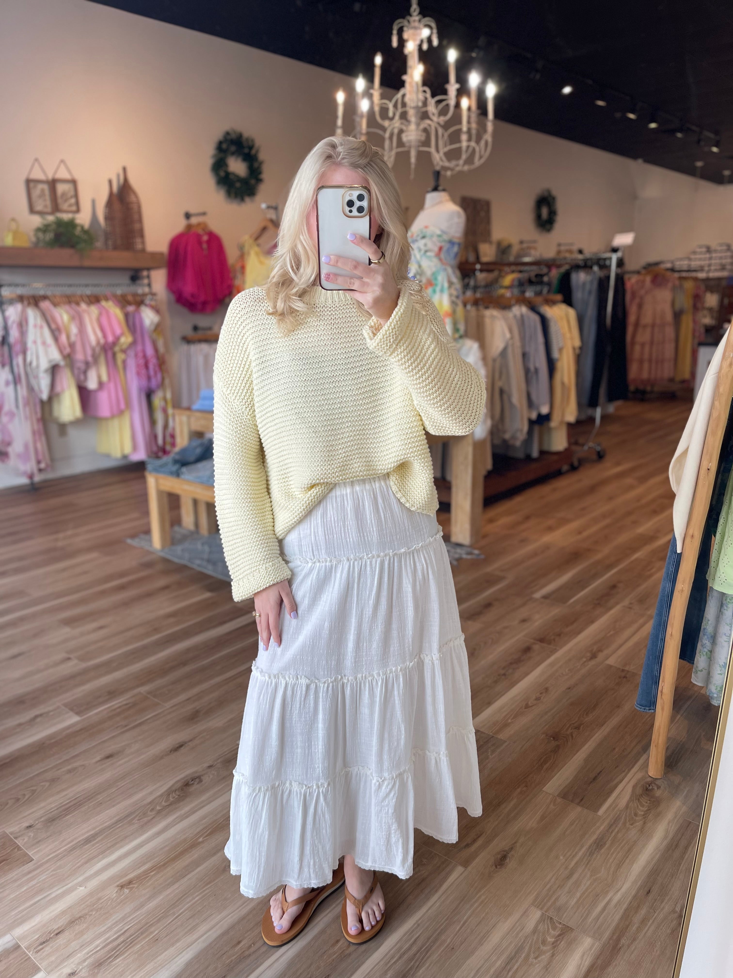 Brooke Tiered Maxi Skirt