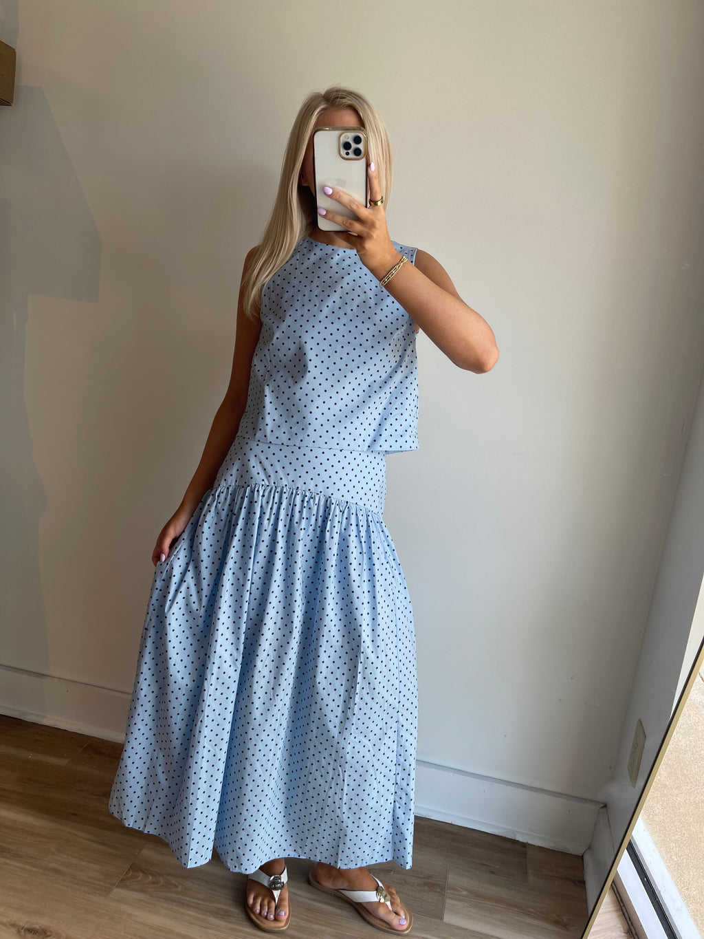 Karina Polka Dot Skirt