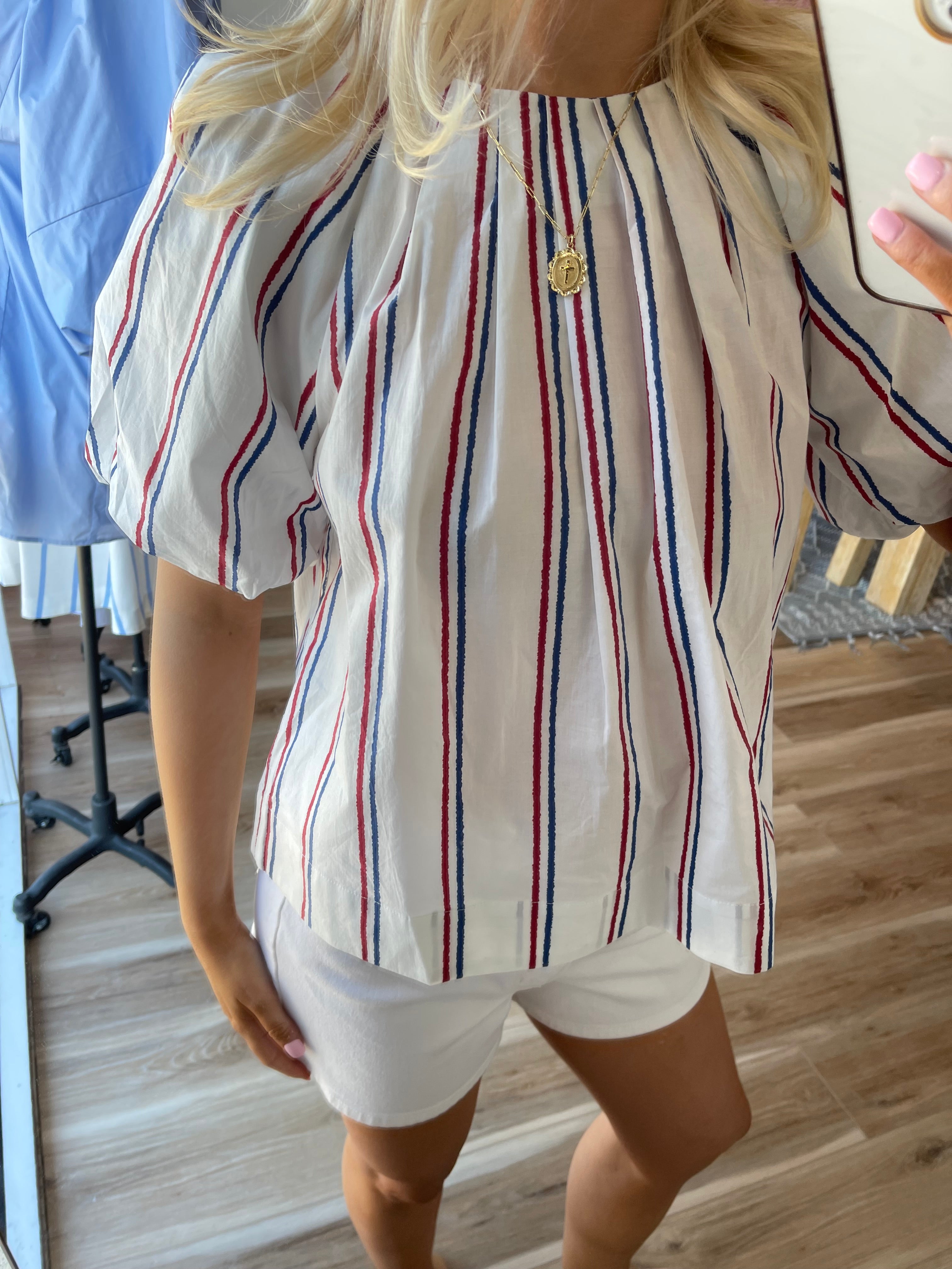 Ruby Striped Top