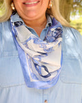 Edie Equestrian Print Scarf