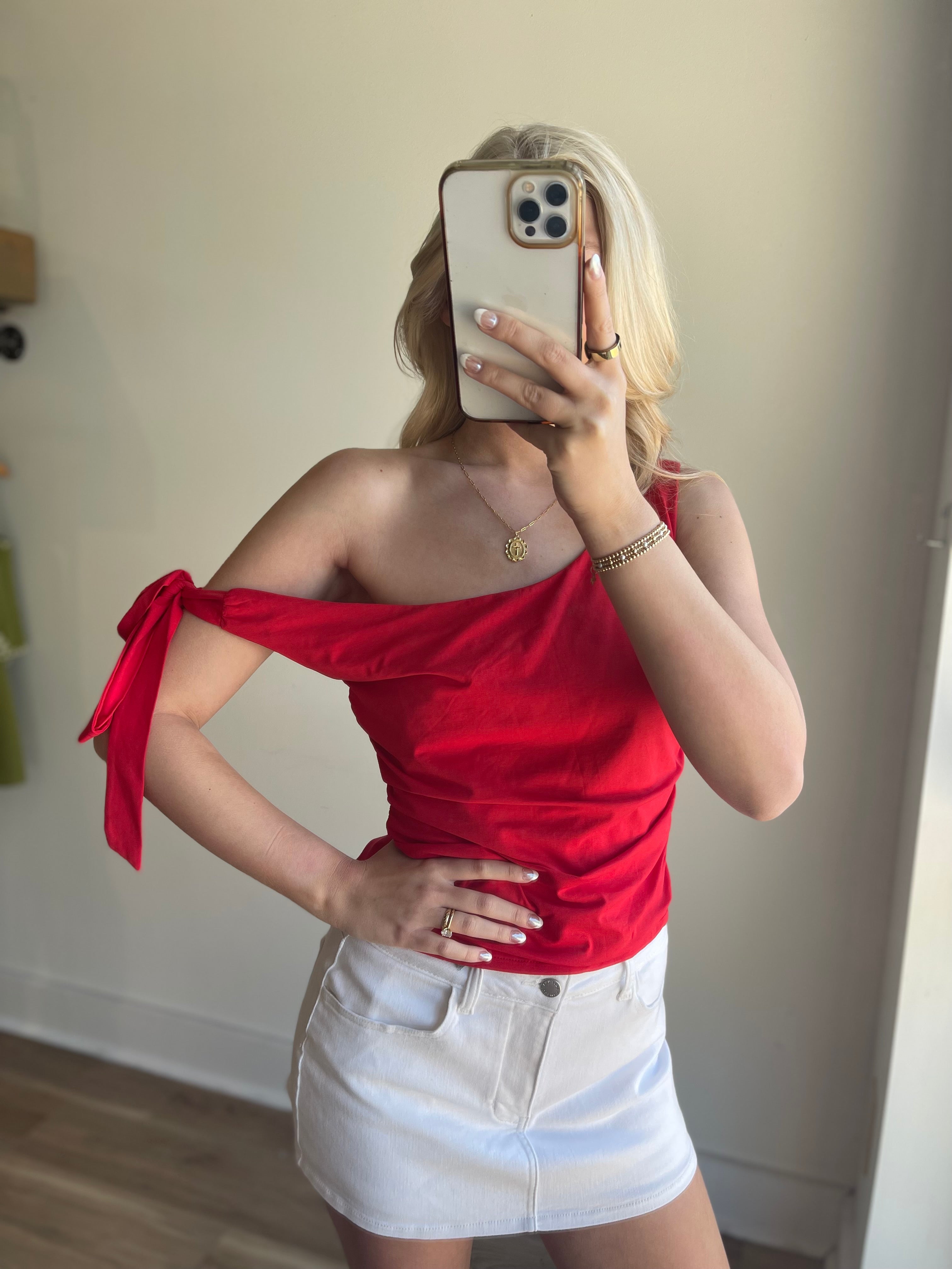 Sasha One Shoulder Top