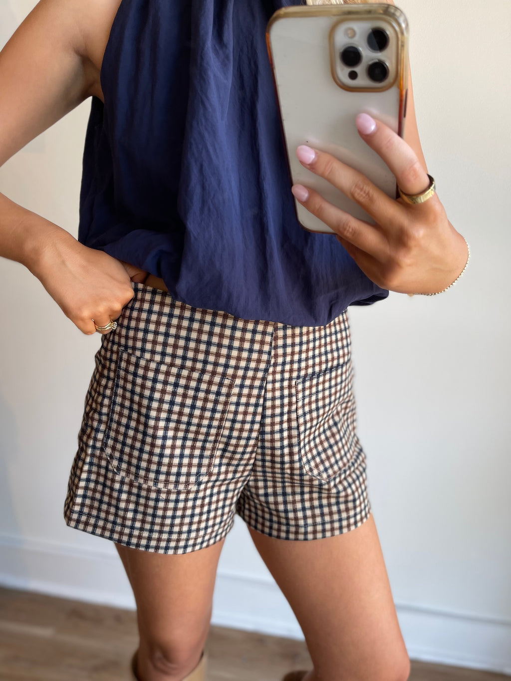 Larson Gingham Shorts