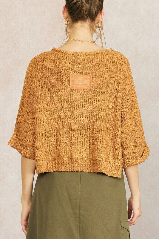 Carmen Knit Top