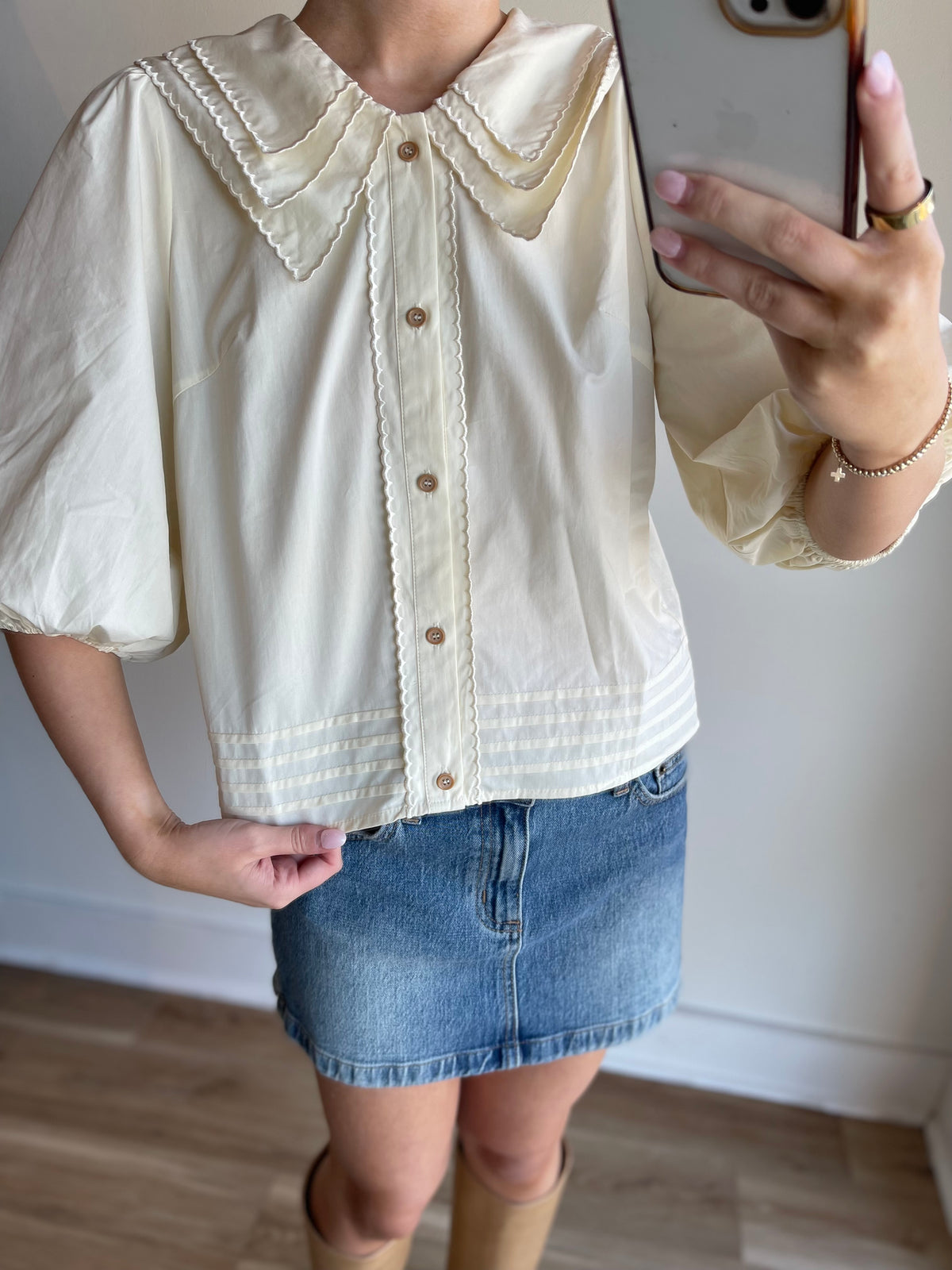 Becca Collared Blouse