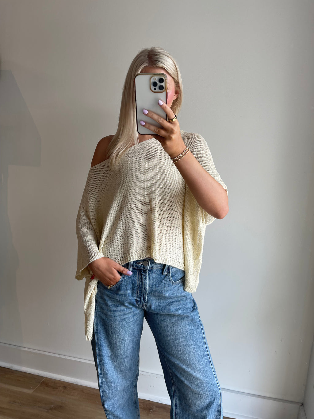 Lurex Poncho