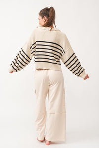 No Mistake Stripe Pullover Sweaters