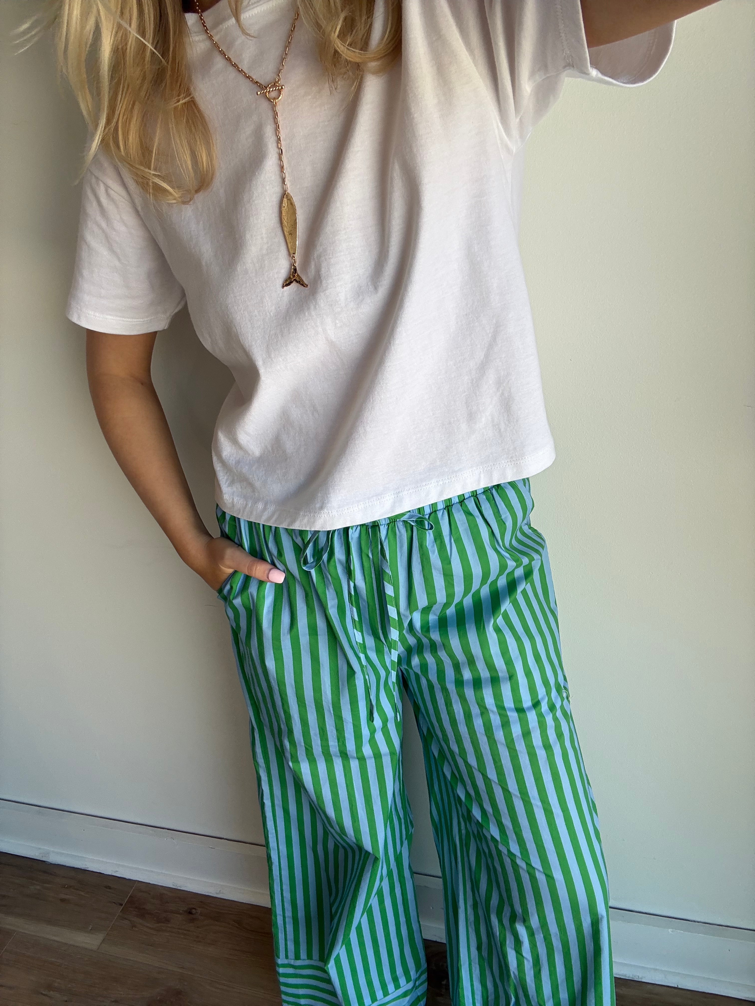 Cora Striped Pants