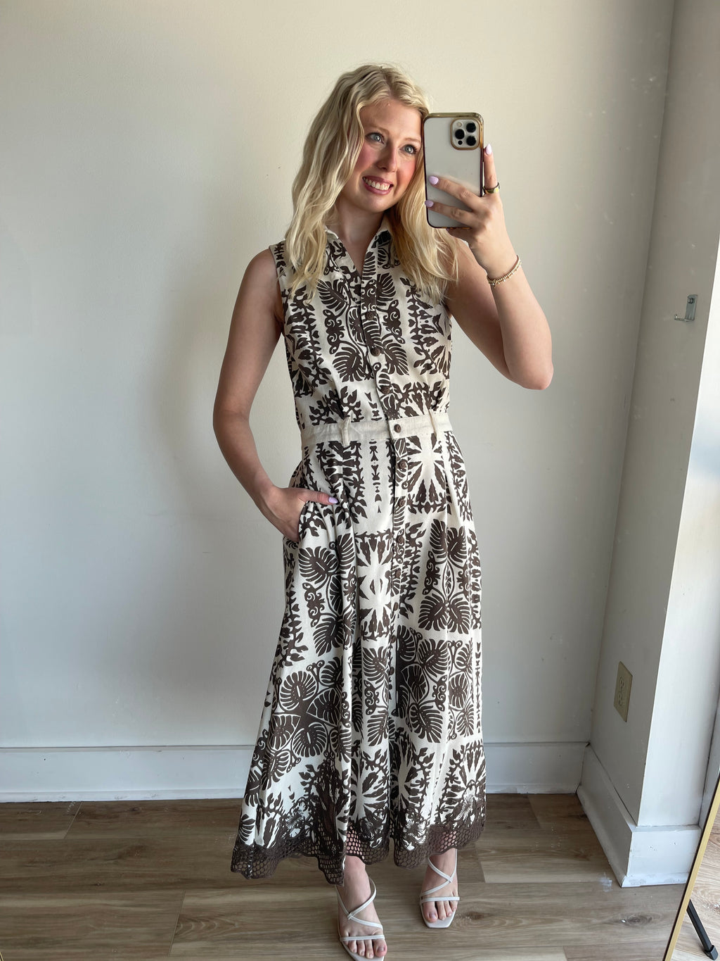 Lexi Linen Midi Dress