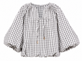Macy Plaid Blouse