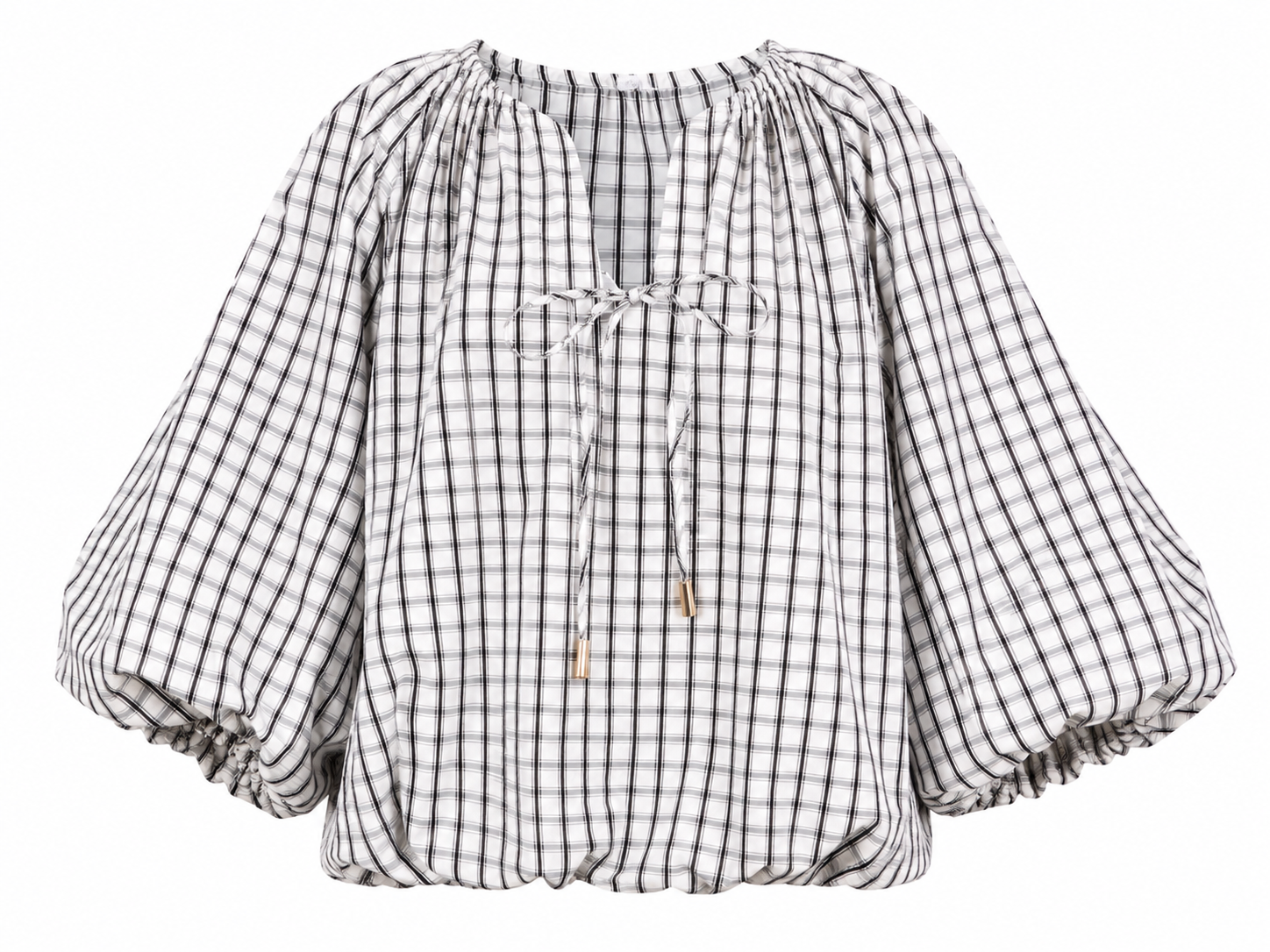 Macy Plaid Blouse