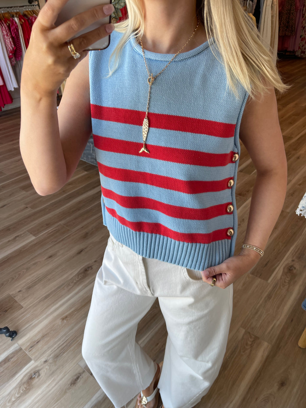 Josie Striped Top