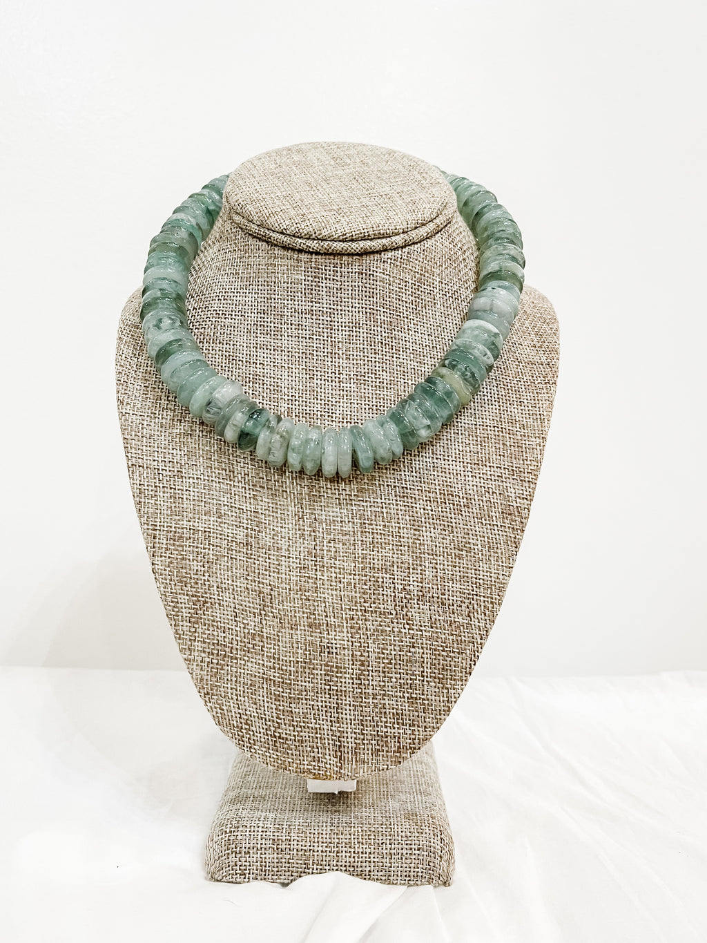 Disk Bead Necklace