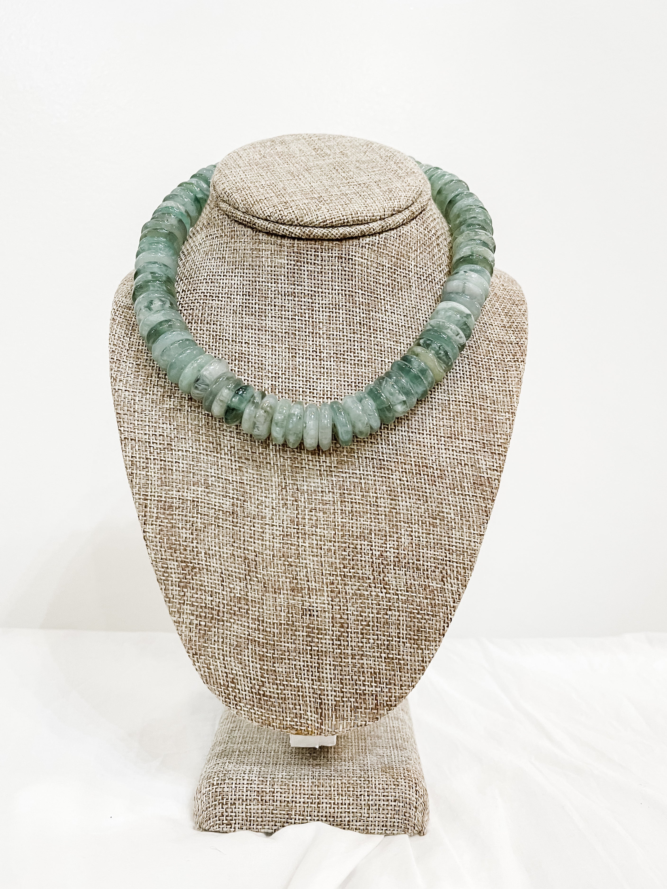 Disk Bead Necklace