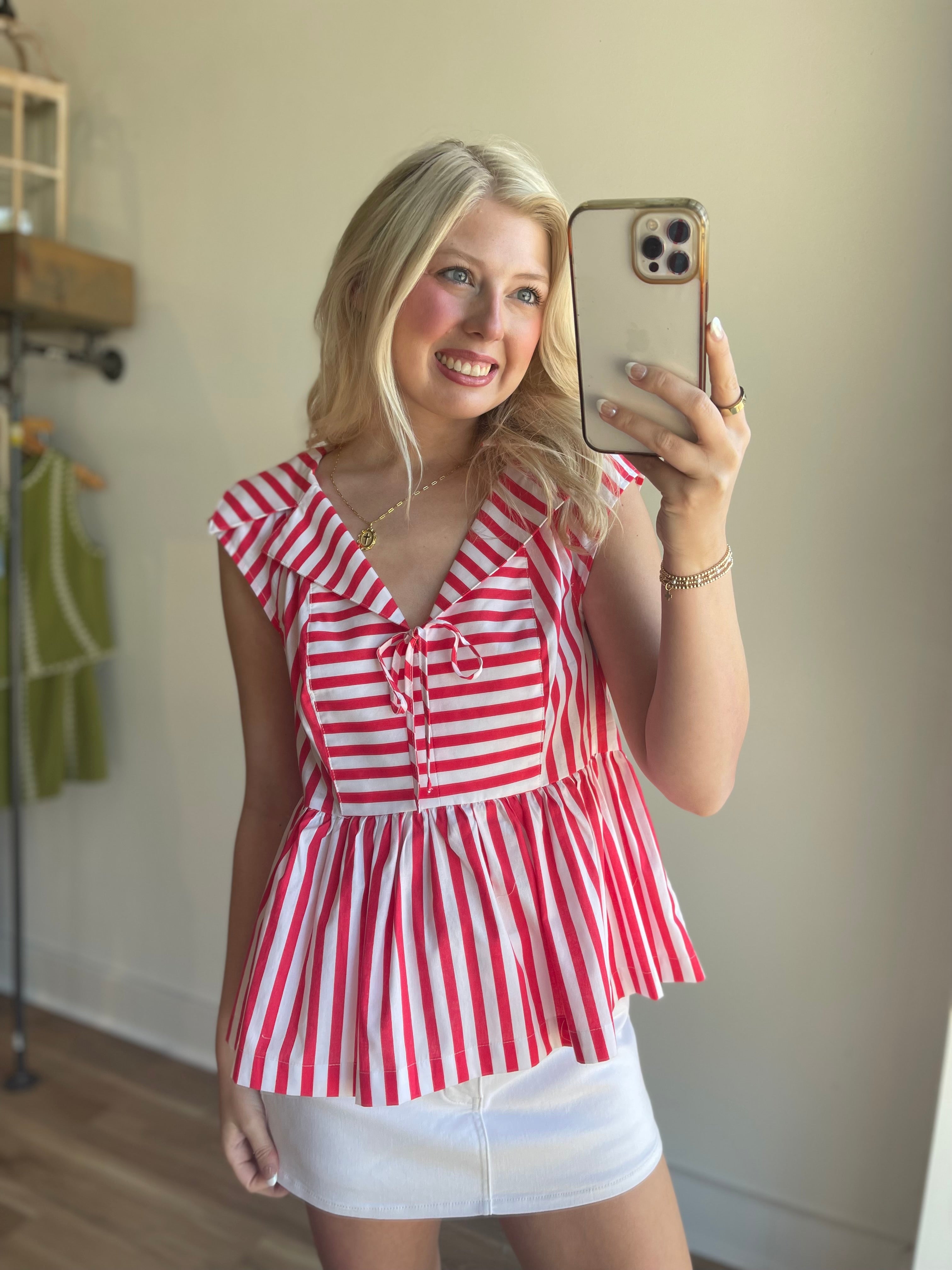 Sailor Stripe Top