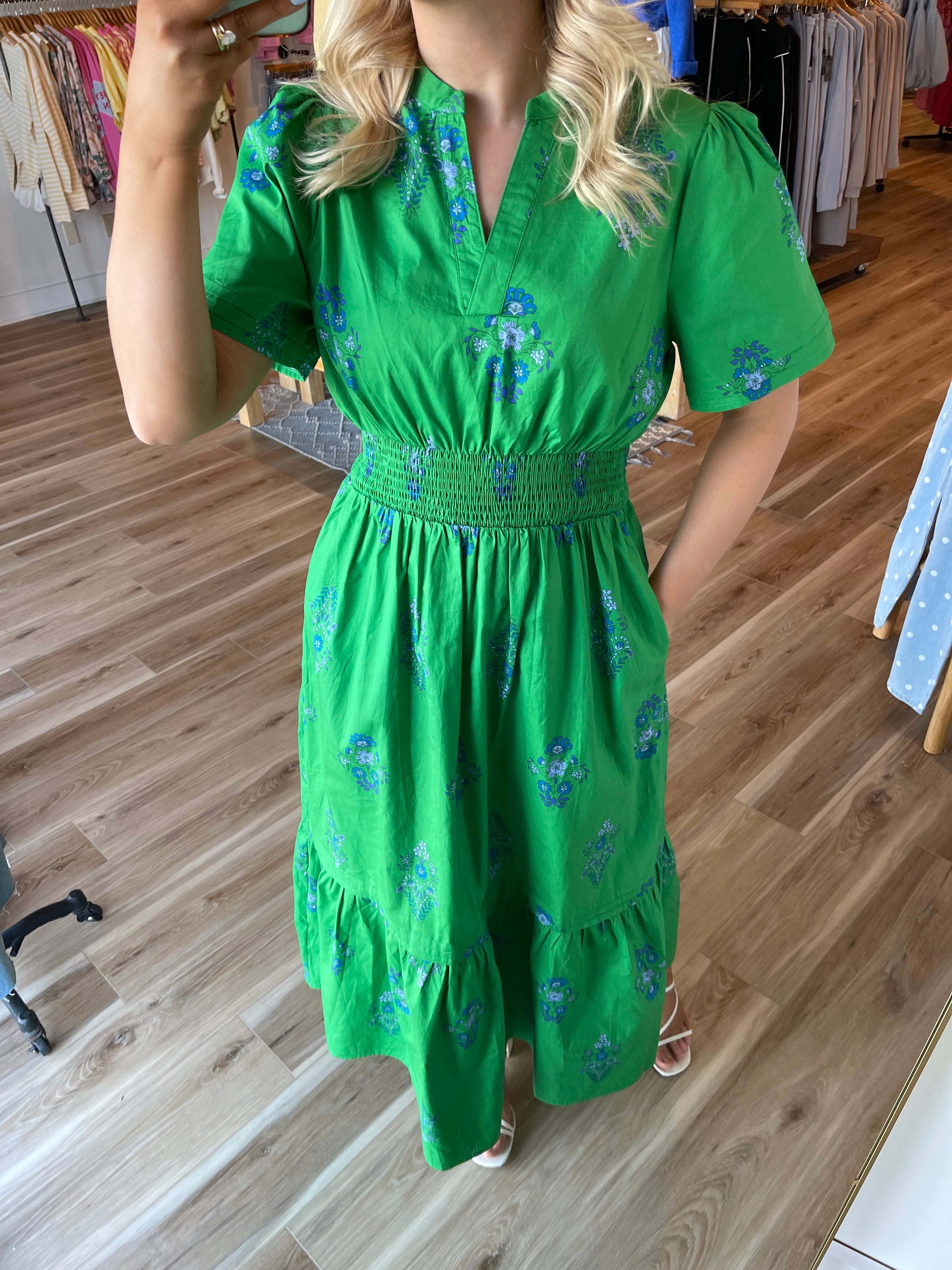 Halina Floral Maxi Dress
