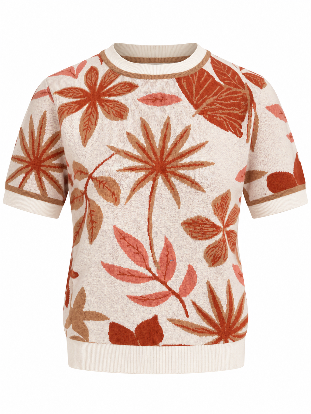 Autumn Jacquard Knit Top