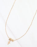 Nashua Rondelle Charm Necklace