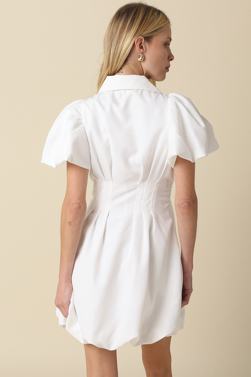 Kamryn Bubble Mini Dress