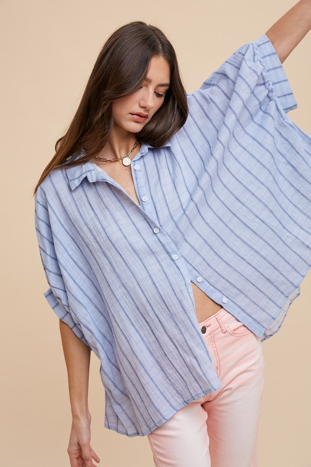 Annie Striped Blouse