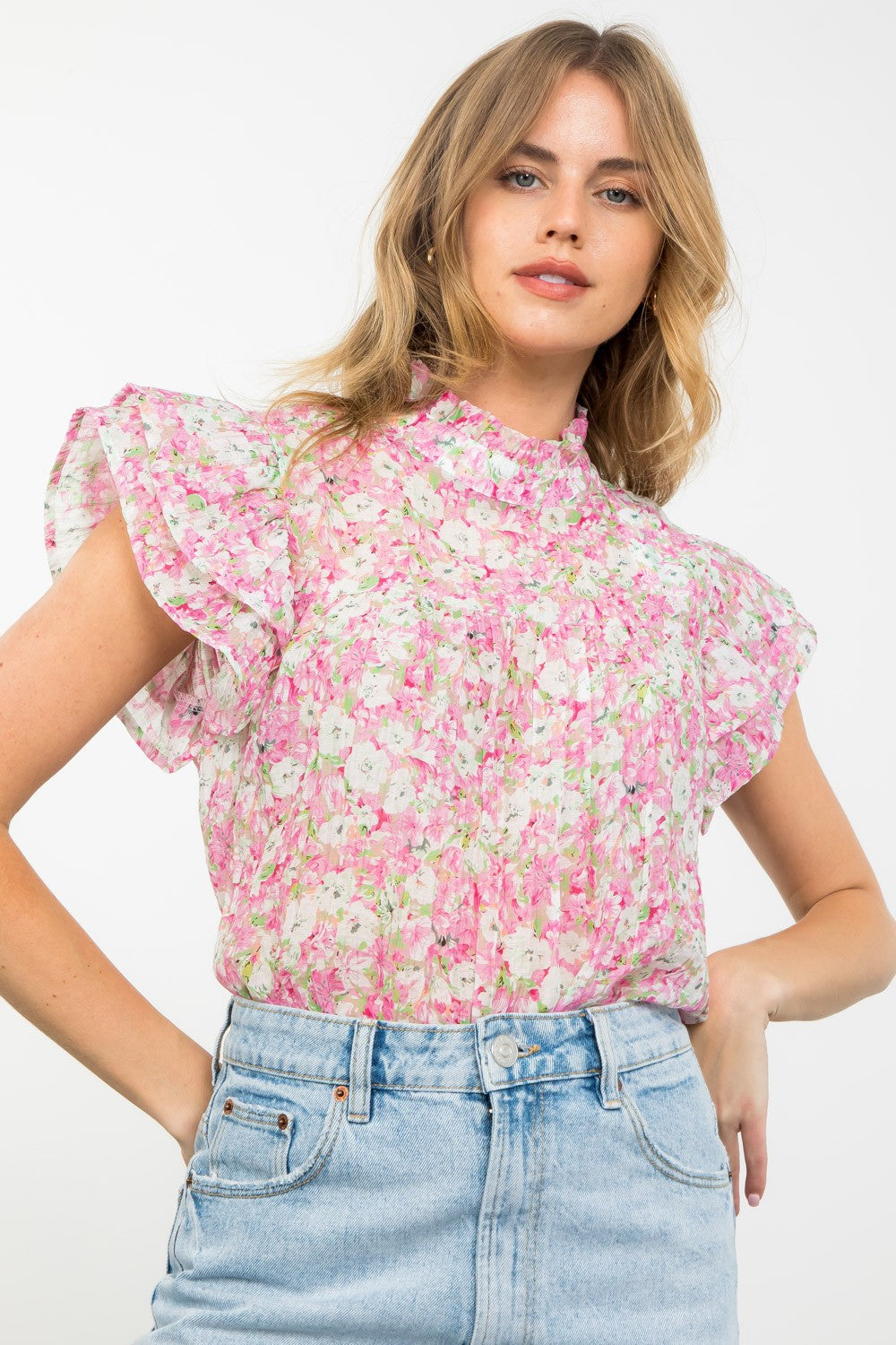Floral Frenzy Blouse