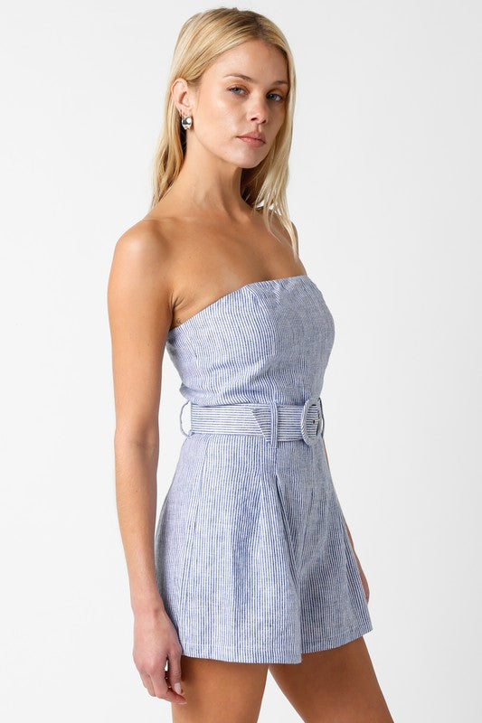 Posie Denim Romper