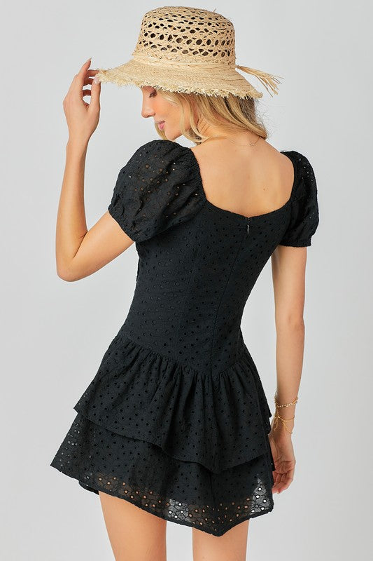 Adelyn Eyelet Mini Dress