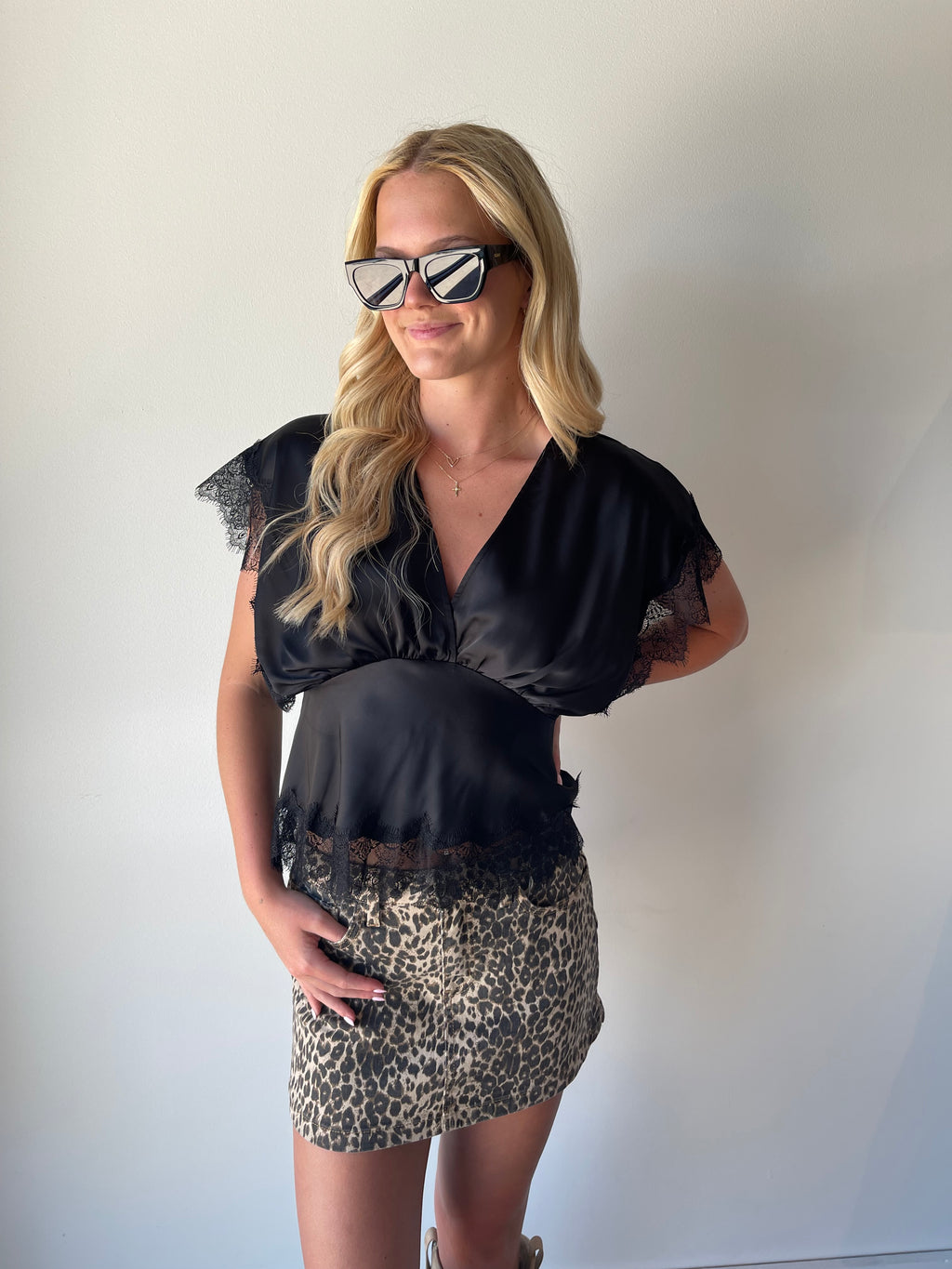 Amari Lace Top