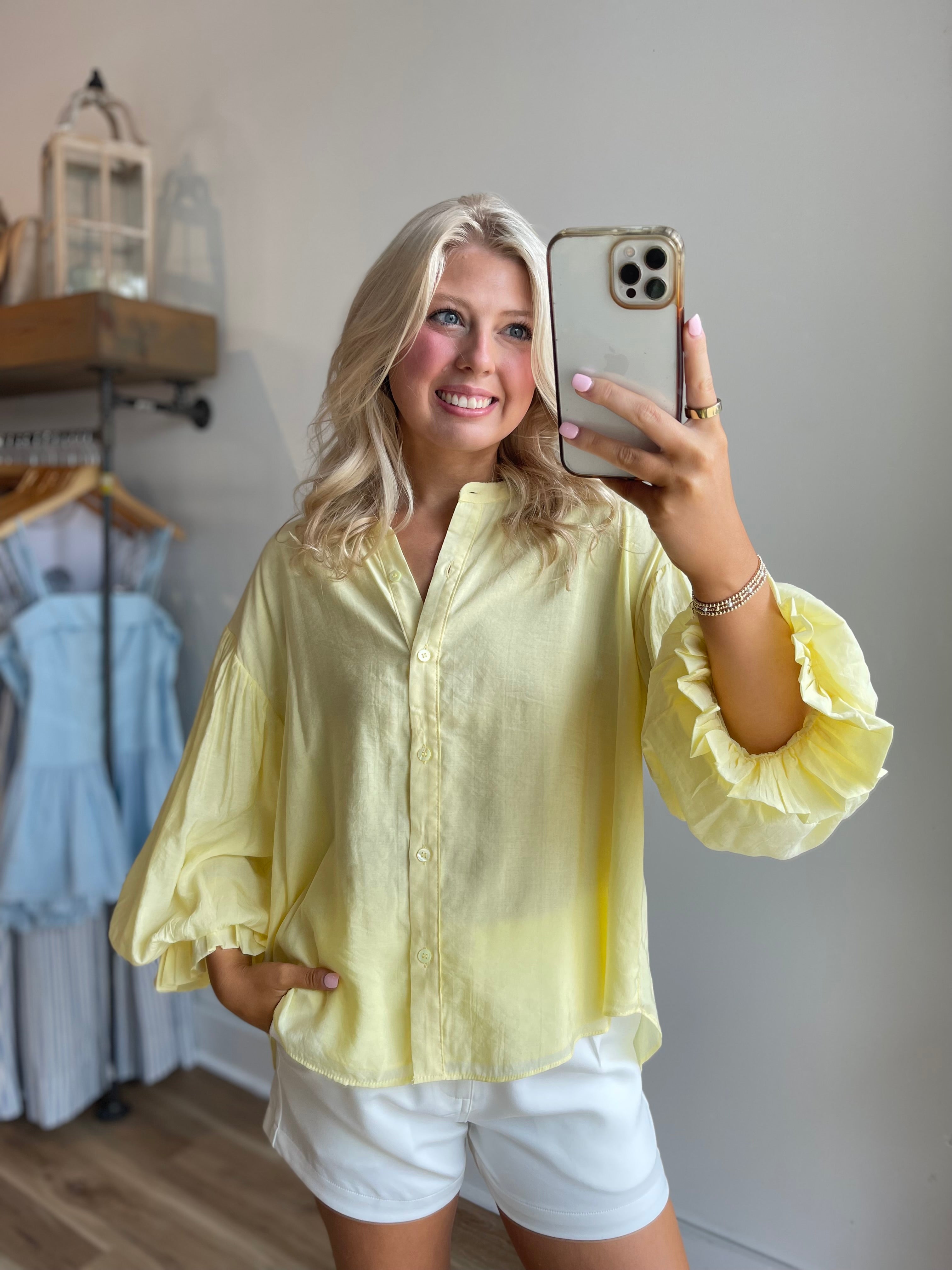 Jessica Puff Sleeve Blouse