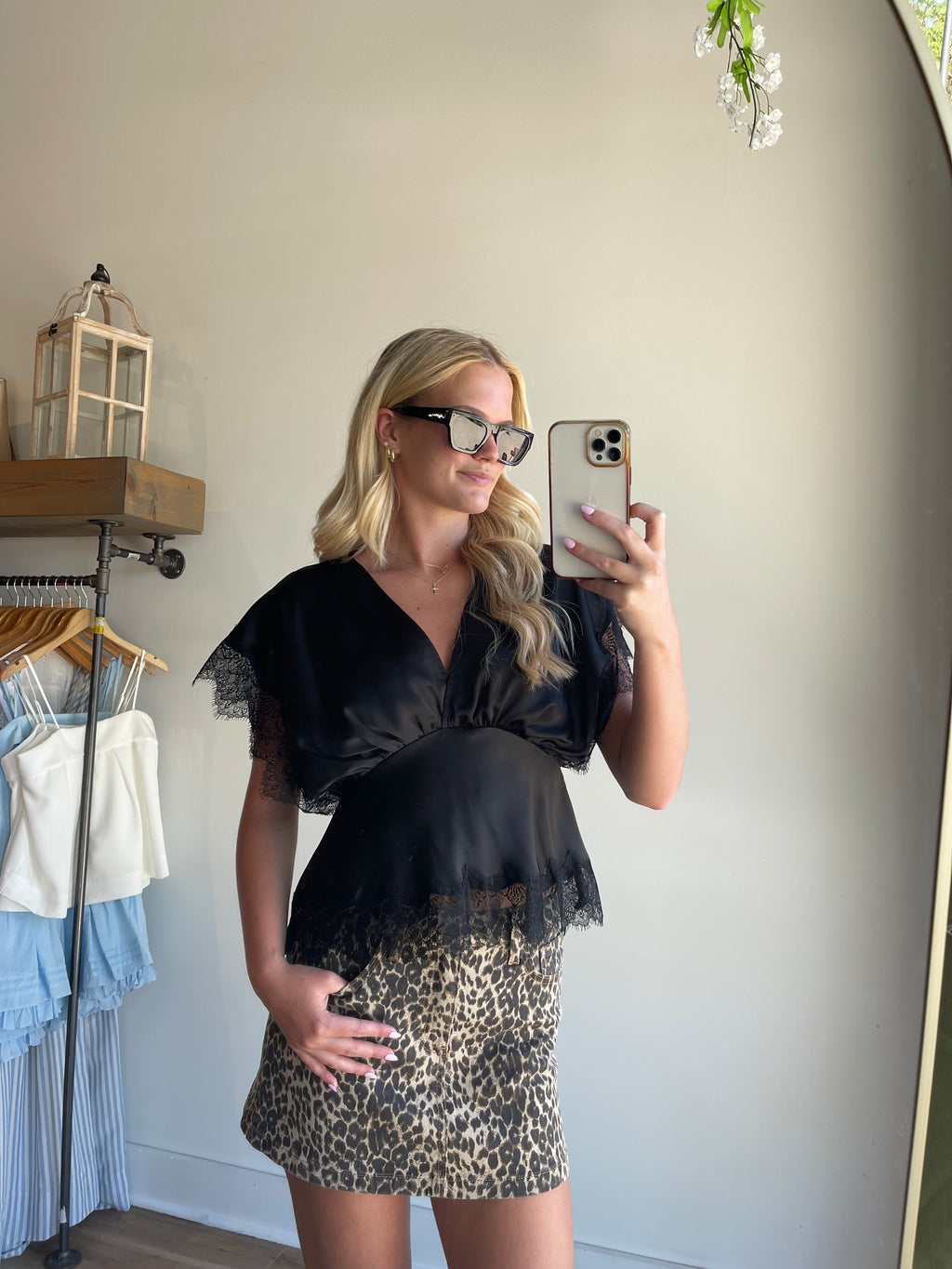 Amari Lace Top