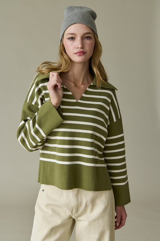 Brynn Stripe Sweater