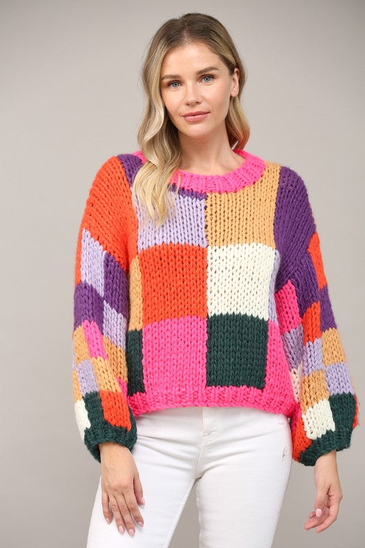 Patchwork Sweater