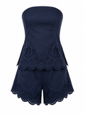 Lara Embroidered Short Set
