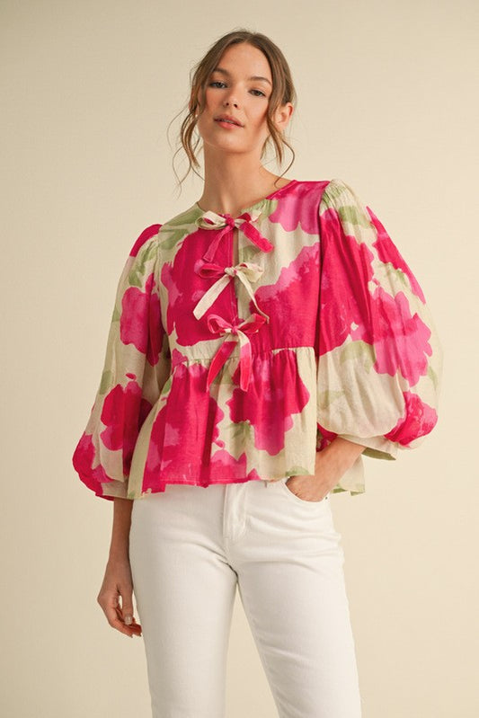 Makenna Floral Blouse