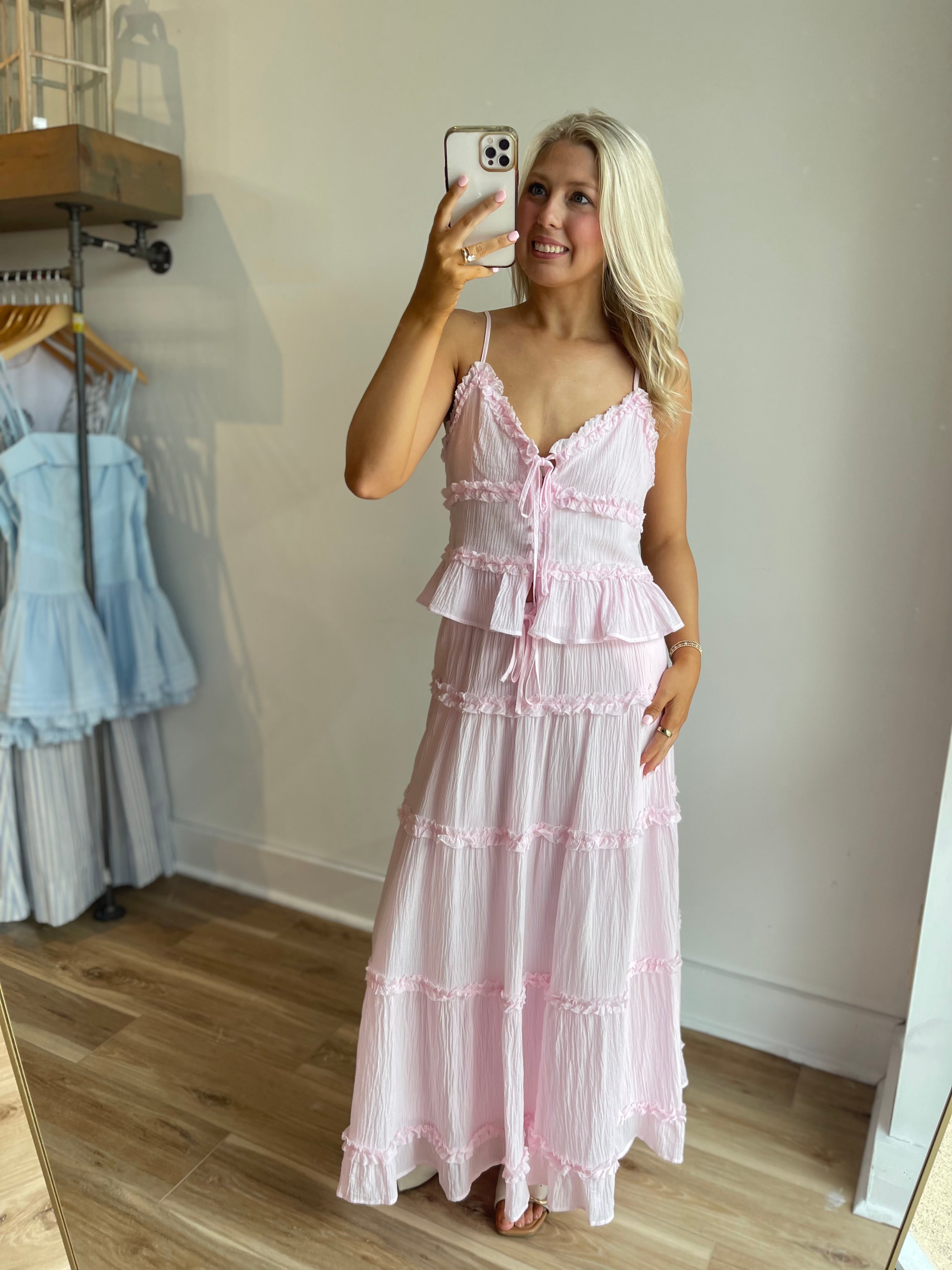 Cameron Ruffle Top