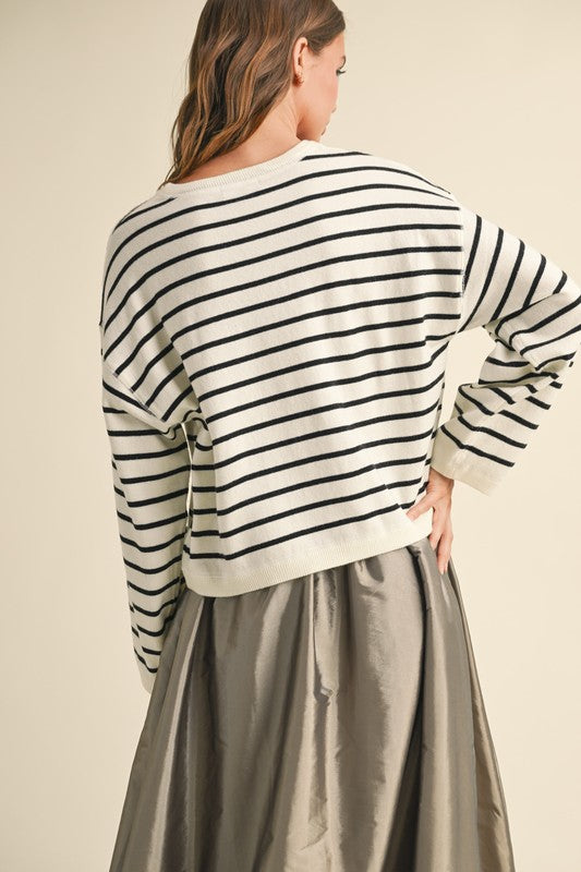 Stella Stripe Knit Top