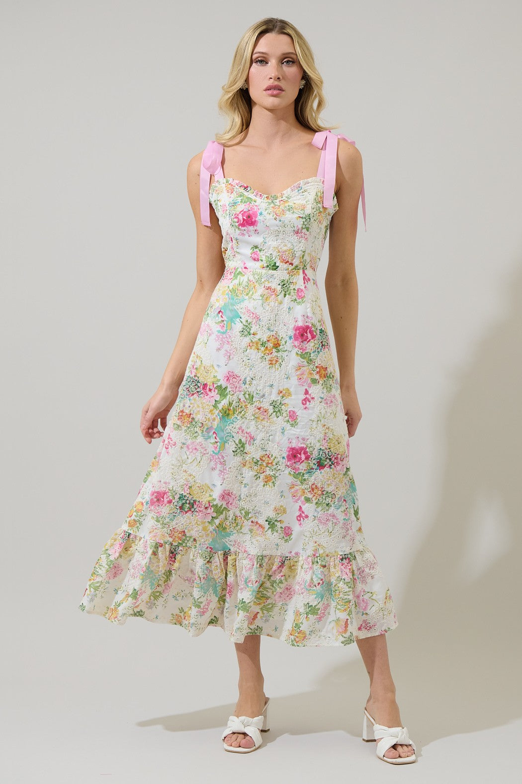 Sommerset Floral Midi Dress