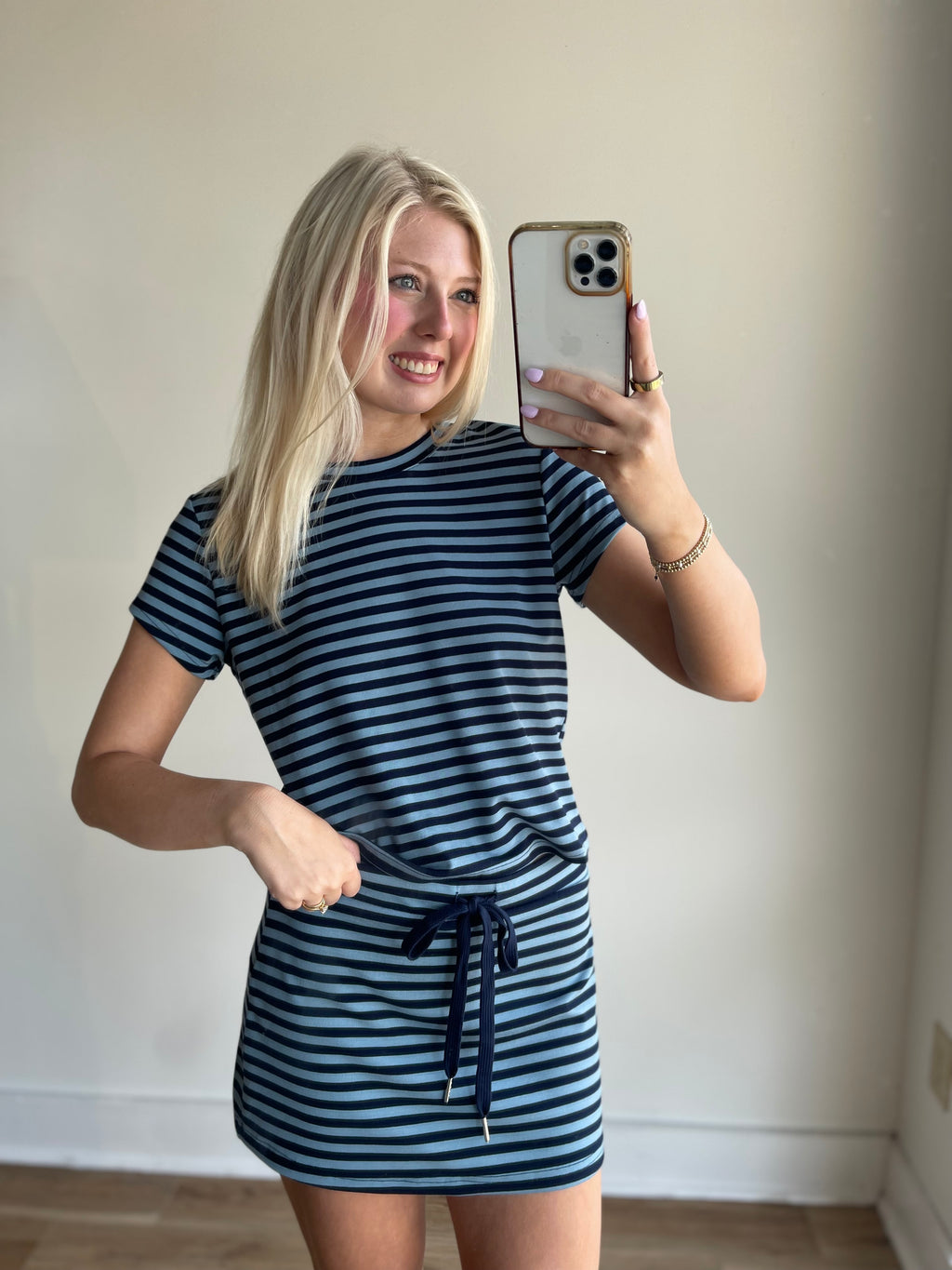 Mira Striped Skort