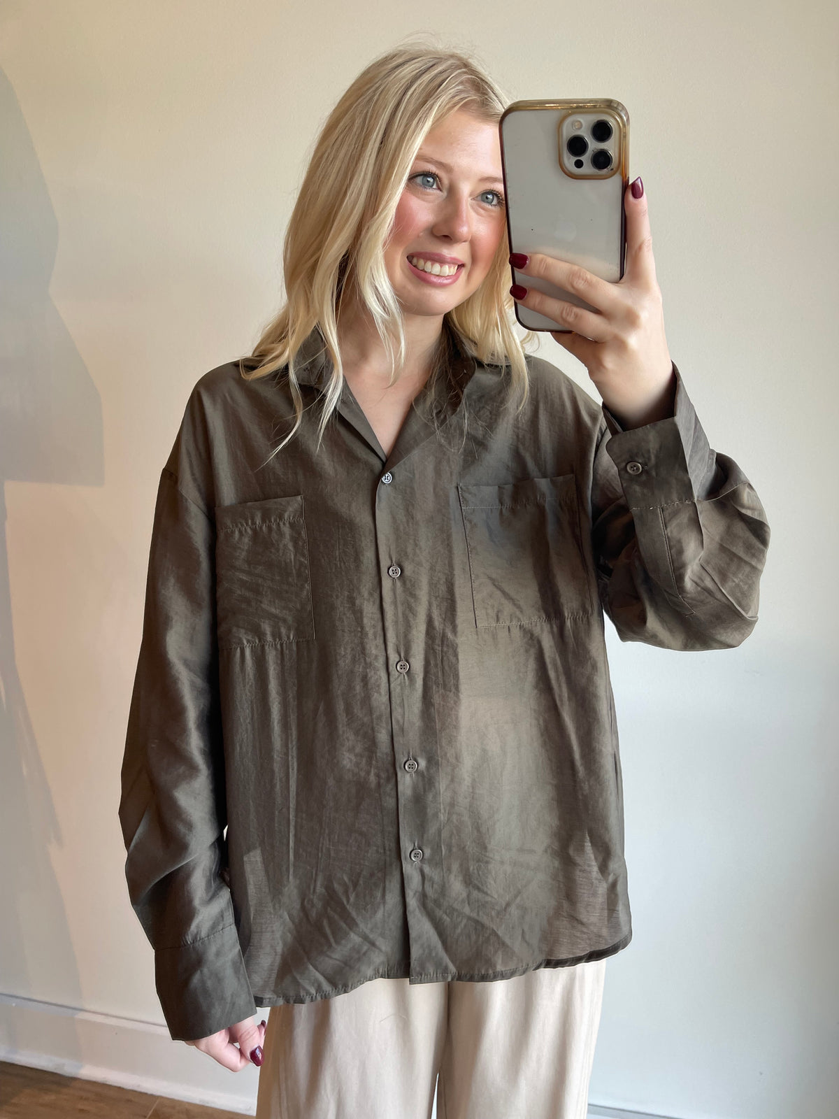 Hazel Button Down Shirt