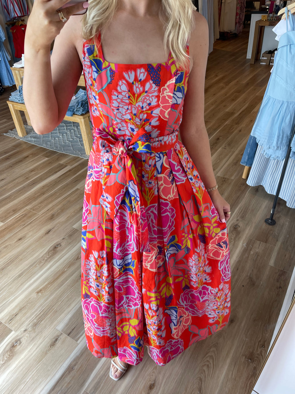 Flora Midi Dress