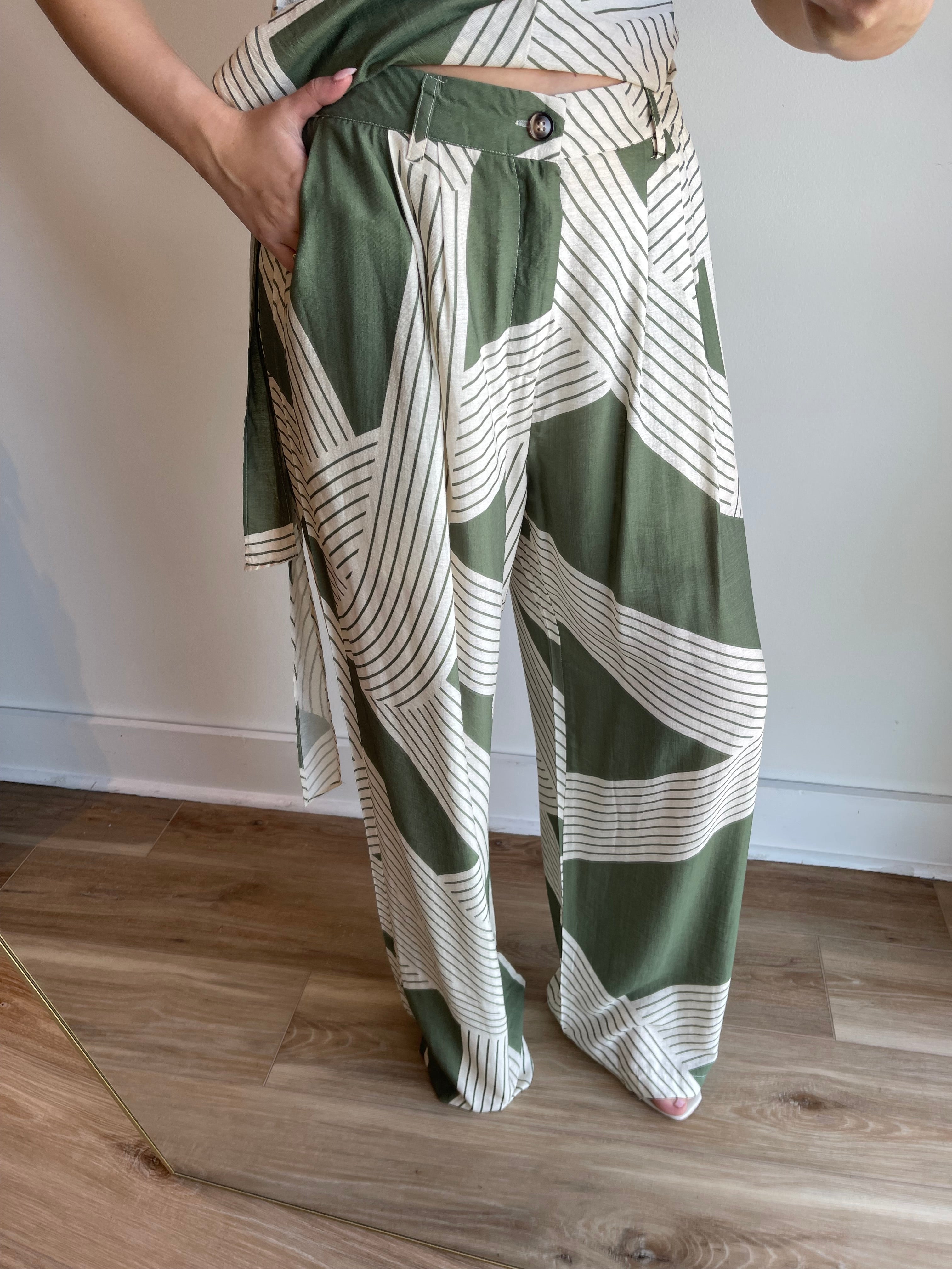 Mahaley Printed Pants