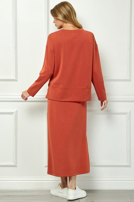 Alexis Two Piece Midi Dress