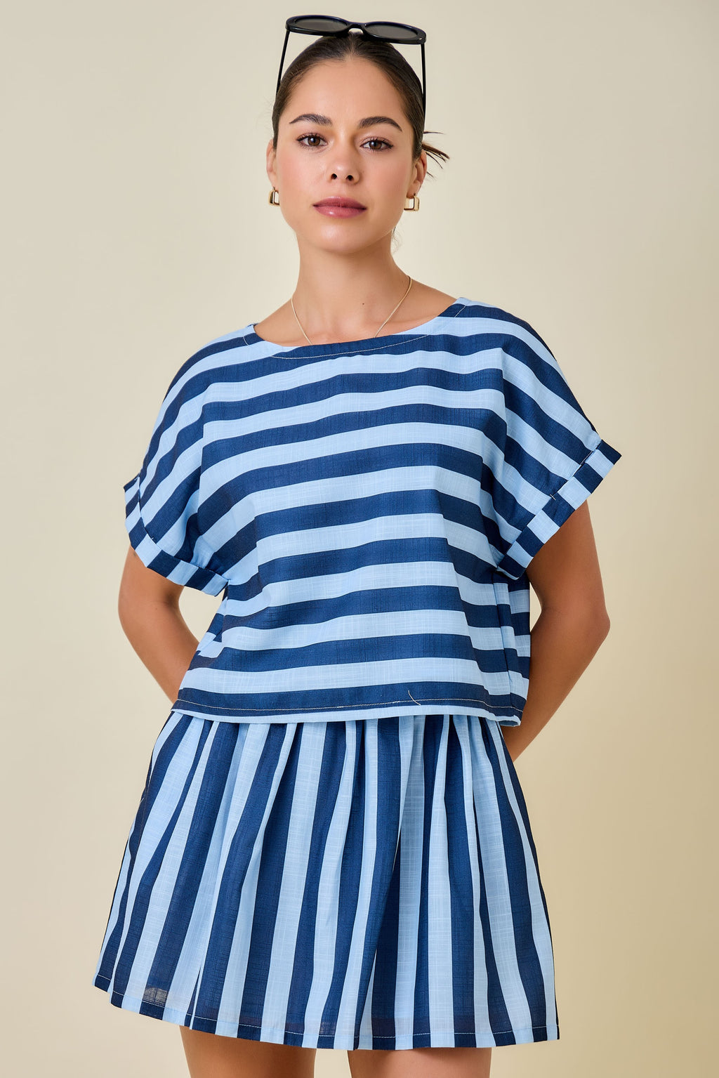 Maeve Striped Top