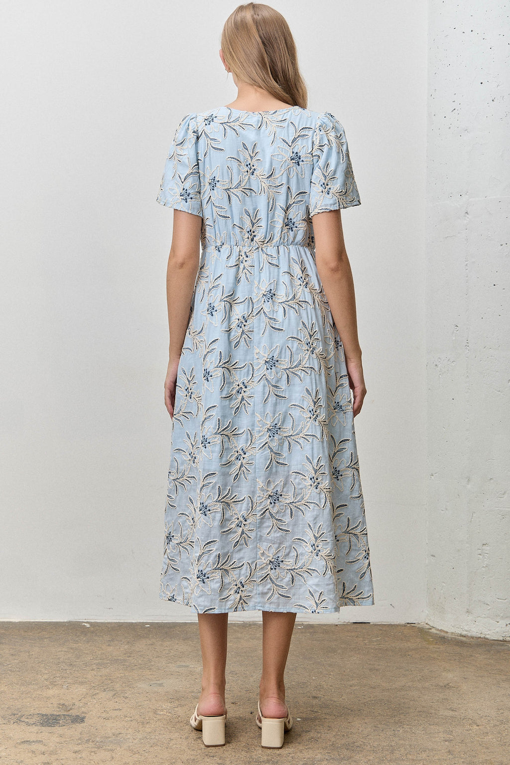 Rhae Floral Midi Dress