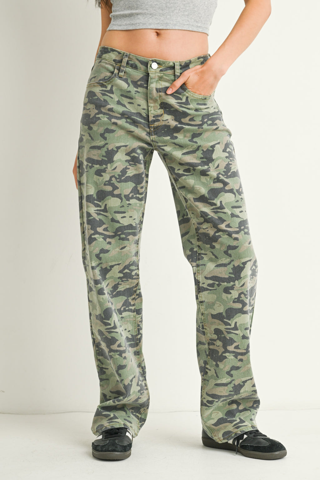 Gracyn Camo Jeans