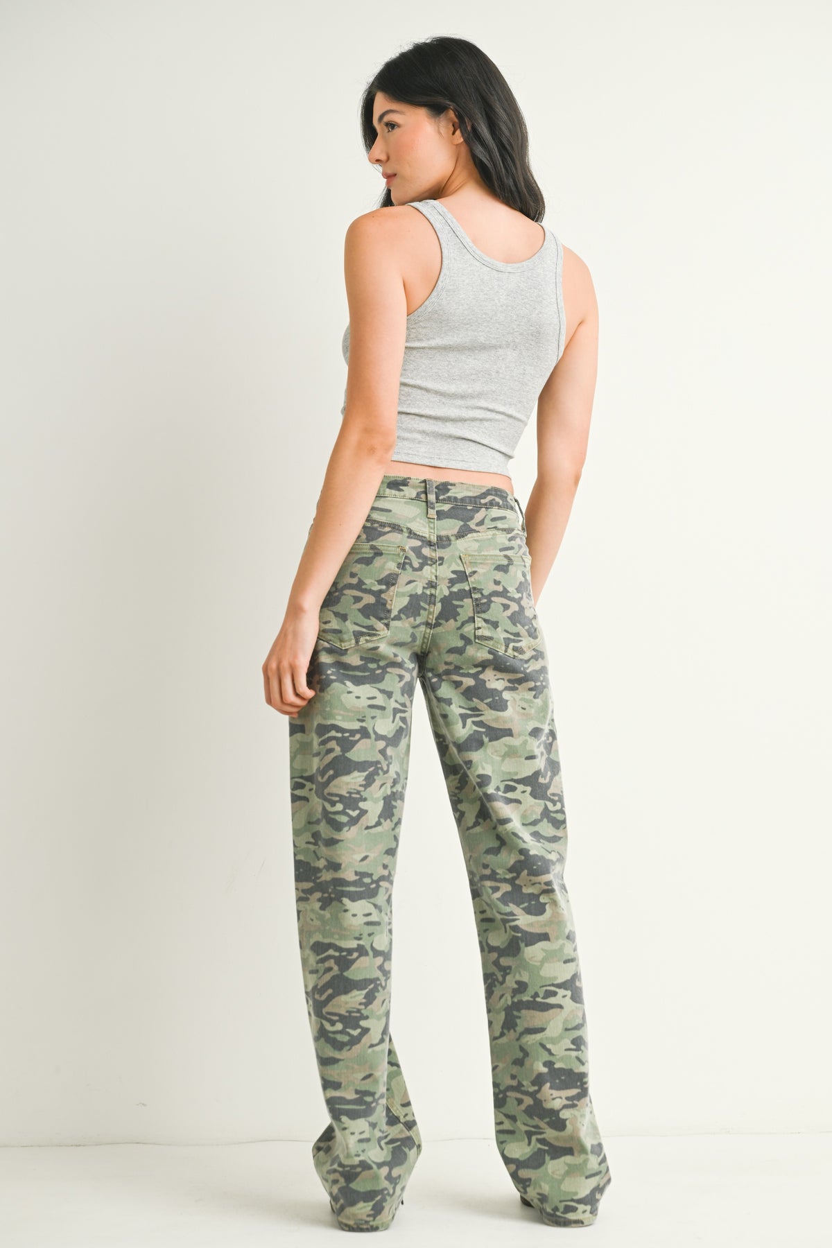 Gracyn Camo Jeans